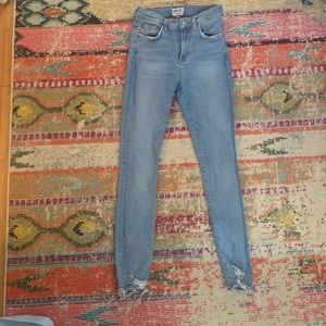 Agolde Sophie High Rise Skinny Jeans